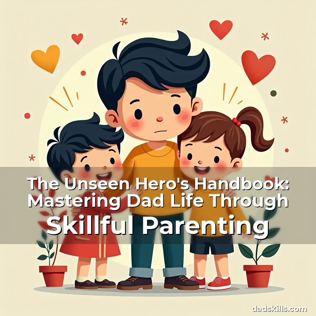 Read more about the article The Unseen Hero’s Handbook: Mastering Dad Life Through Skillful Parenting