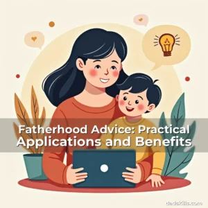 Artistic representation for Fatherhood Advice: Practical Applications and Benefits